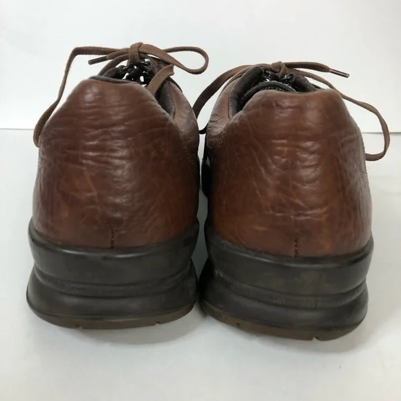 Memphisto Match Oxford Leather Walking Shoes - Picture 4 of 9